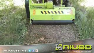 TRITURADORA BABY NIUBO  BROYEUR  MULCHER  Niubo Machinery [upl. by Htebazie207]