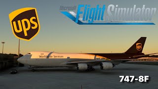 SHORT Cargo Haul  B7478F  MSFS 2020  ATC  4K [upl. by Ameline]