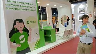 TV Relacionamento na Waste Expo Brasil 2024 [upl. by Ynnij]