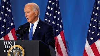 Biden Defends Himself After Calling Ukraine’s Zelensky President Putin  WSJ News [upl. by Ysied]