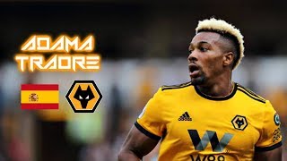 Adama Traorè 20182019  Pure Speed  Unbelievable Runs Skills amp Goals  Wolverhampton [upl. by Nnire]