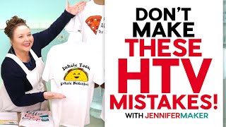 Dont Make These Heat Transfer Vinyl Mistakes [upl. by Aroled]