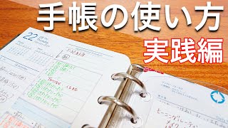 【手帳の使い方：実践編】休日も手帳を使ってみよう｜私の休日の手帳の使い方をご紹介｜フランクリンプランナー [upl. by Urien262]