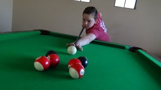 Pool Trick Shots 4  Kid Magic [upl. by Aras]