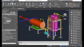 Autocad Plant 3d example project 1 [upl. by Roach]