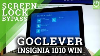 Hard Reset GOCLEVER Insignia 1010 WIN  Remove Password in Windows [upl. by Simetra537]