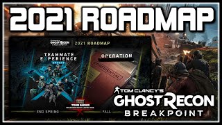 Ghost Recon Breakpoint  2021 RoadMap FREE DLC NEW Operations amp More [upl. by Linnell]