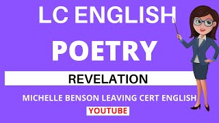 Leaving Cert English  Poetry  Revelation [upl. by Arlo]