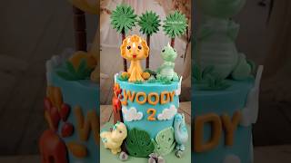 Cute Dinosaur Cakes in Dubai from CakeAway dinosaur dinocake cake dubai birthdaycake [upl. by Enneira]