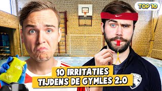 10 IRRITATIES TIJDENS DE GYMLES 20 [upl. by Airdnalahs]