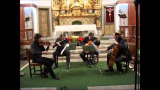 Les Choristes  CerfVolant Instrumental CUARTETO DIFERENCIAS [upl. by Tuesday]