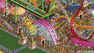 I Built the Densest Park Ever in RollerCoaster Tycoon 2 [upl. by Airtal916]