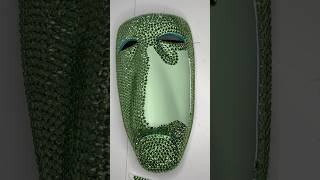 Bedazzle Nightmare Before Christmas mask pt2 halloween [upl. by Lubin25]