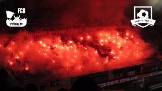 Sa 29092015  FC Basel  FC Lugano 31  Intro der Muttenzerkurve [upl. by Irakab210]