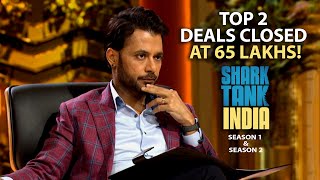 2 Best Deals Sealed At 65 Lakhs  Shark Tank India S01 amp S02  Compilation [upl. by Asilegna]