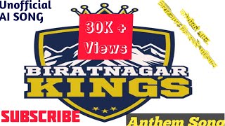 Biratnagar Kings Song  NPL Song  Created by Rockbim AI® Unofficial Anthem Song [upl. by Ellemac]