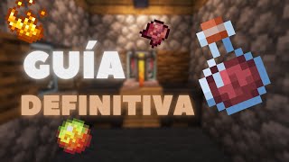 Como Hacer Pociones en MINECRAFT 120X  GUIA DEFINITIVA DE POCIONES [upl. by Boleslaw847]