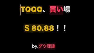 レバナスの買い場！！（ TQQQのエントリーポイント！） [upl. by Ardnuassak]