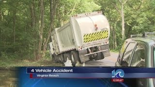 Virginia Beach city vehicle crash [upl. by Ardnahsal]