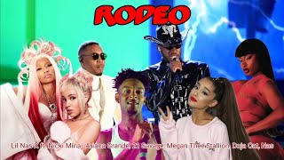 Lil Nas X  Rodeo Remix ft Nicki Minaj Ariana Grande 21 Savage amp more [upl. by Aynom]