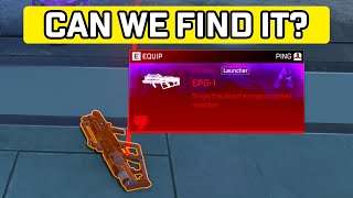 Apex Legends LIVE  NEW UPDATE Hunting The Super Rare EPG Grenade Launcher [upl. by Appleton]