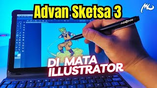 ADVAN SKETSA 3 di mata Illustrator advansketsa3 [upl. by Rosalinde]