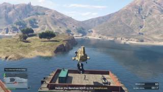 GTA Online Vehicle Cargo Mission Stealing Banshee 900R ImportExport [upl. by Cowie809]