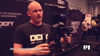 Defy G2X 3Axis Gimbal  PhotoPlus Expo 2014  RunPlayBack [upl. by Luzader]