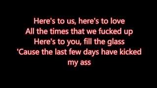 Halestorm  Heres To Us Lyrics [upl. by Airaet]