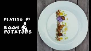 Plating 01  Eggs and Potatoes [upl. by Nedac]