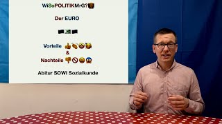 Der Euro Vorteile und Nachteile einer Währungsunion  WiSoPOLITIKMrG 👨‍🏫 Abitur SOWI Sozialkunde [upl. by Shaine400]