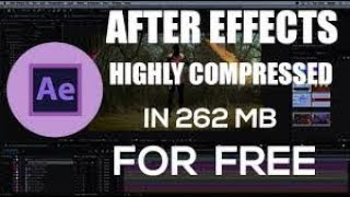 How to download adobe after effects cs4 in highly [upl. by Terti469]