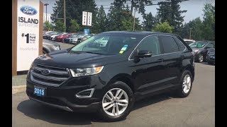 2015 Ford Edge SEL AWD W Heated Seats Review Island Ford [upl. by Bud870]