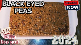 SLOW COOKER BLACK EYED PEAS [upl. by Kauppi]