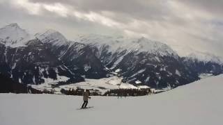 Neukirchen am Großvenediger  Bramberg Piste 6a Wildkogelbahn Berg  Gensbichlalm [upl. by Nnov11]