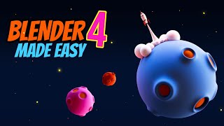 Blender 4 for Absolute Beginners  A Comprehensive Guide from Scratch [upl. by Notyad]