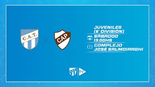 JUVENILES  Fecha 17  Atlético Tucumán vs Platense Sexta [upl. by Herring]