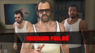 Mission Failed  The Merryweather Heist  GTA 5 [upl. by Aicenek]