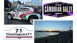 Cambrian Rally 2024  Battle for the British Rally Championship through epic Welsh forest stages [upl. by Anialed]