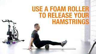 Wellness Wednesday Use a foam roller to release your hamstrings [upl. by Aufa283]