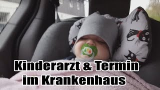 Termine beim Kinderarzt und im Krankenhaus  VLOG  Nici [upl. by Sucitivel]