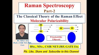 Classical Theory of the Raman Effect Molecular Polarizability Raman Spectroscopy Part2 [upl. by Nohsav324]