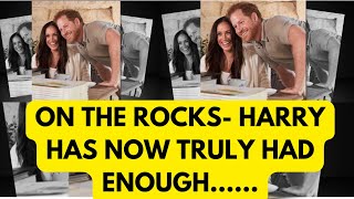 HARRY HAS HAD ENOUGH  ON THE ROCKS meghanmarkle princeharrry meghan [upl. by Eeliah874]