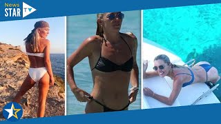 Danni Menzies flaunts toned abs in tiny black bikini after quitting A Place In The Sun [upl. by Sherborne]