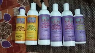 Review and Unboxing of Calia Natural Shampoo in India [upl. by Elleunamme]