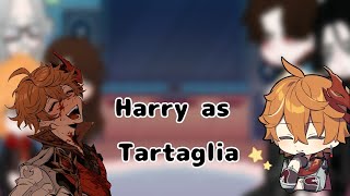 Harry Potter react to Harry Potter as Tartaglia 11 [upl. by Karla]