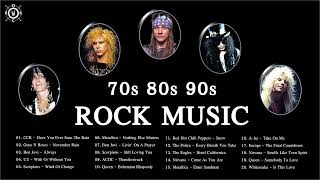 70s 80s 90s Rock Playlist  Best Rock Songs Of 70s 80s 90s [upl. by Roch]