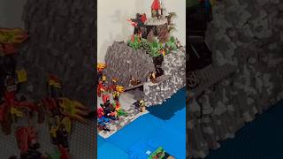 Dragon Masters Dragon Mountain amp Shoreline Display Update legodragonmasters legovintagecastle [upl. by Nwahsem]