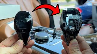 BMW Crystal Gear Shift Knob Kit  Full DIY [upl. by Hamil358]