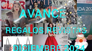 AVANCE REGALOS REVISTAS DICIEMBRE 2024 🎁📚🎁NAVIDAD 🧑‍🎄🧑‍🎄 [upl. by Yevi]